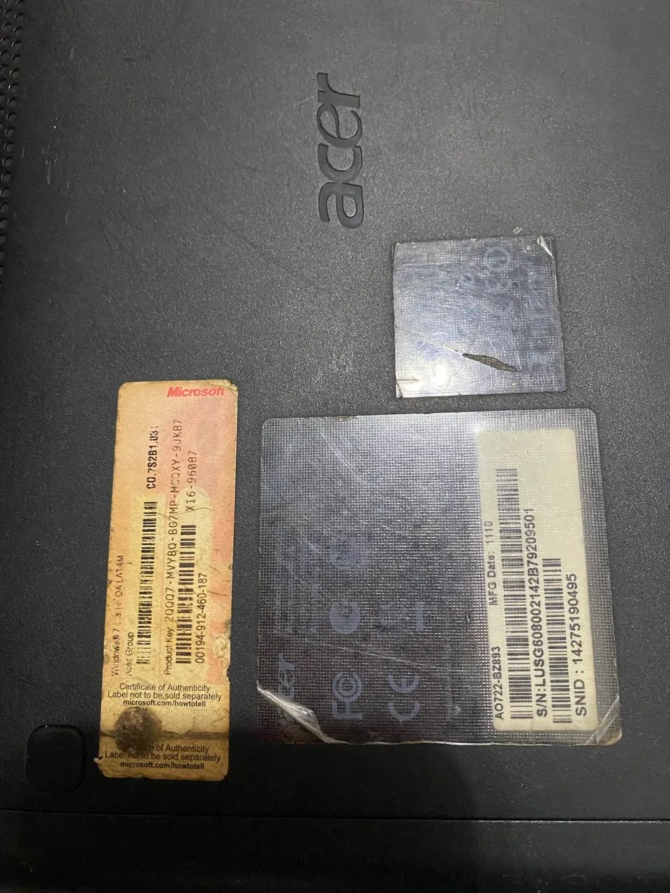     ? Notebook Acer para peças - Foto 2