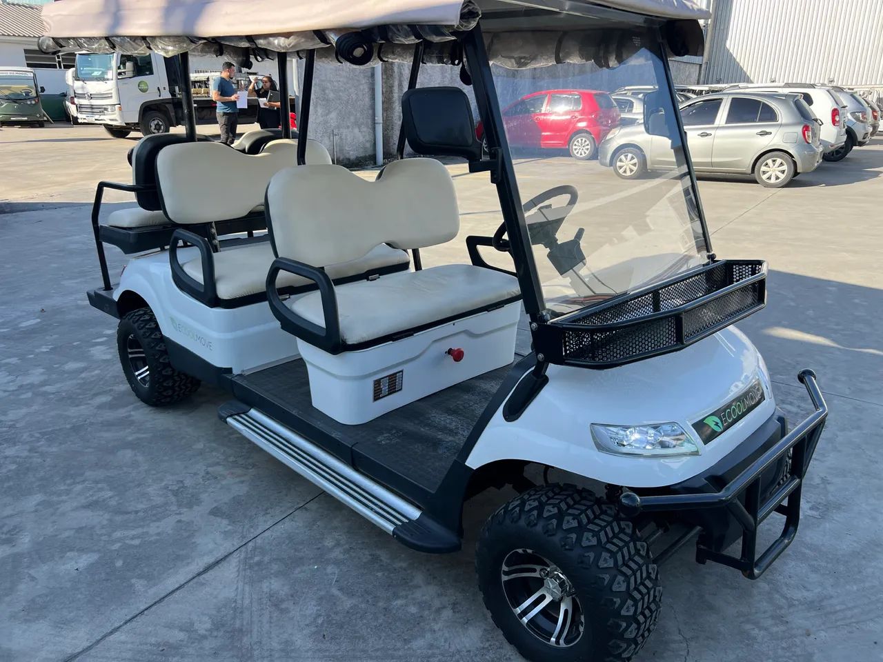 CARRO ELÉTRICO DE GOLF BIGCAR ECOOLMOVE 06 ANO 2023 - Foto 2