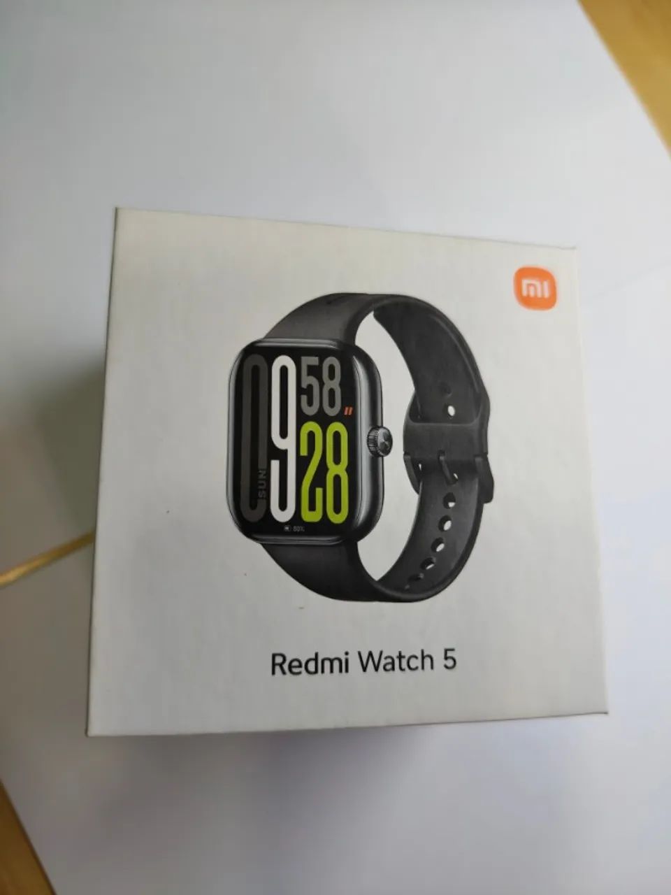Smartwatch Xiaomi Redmi Watch 5 Com Gps Tela Amoled Preto