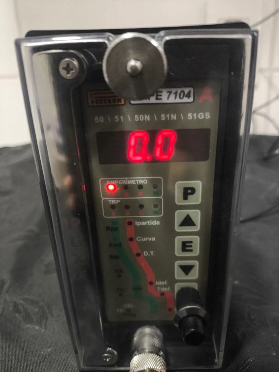 Relé de Proteção Pextron URPE 7104 50/51 72-250V