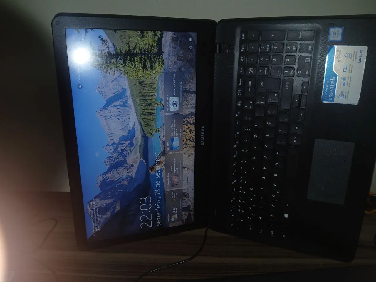 Vendo note book Samsung R$ 1100,00 - Foto 3