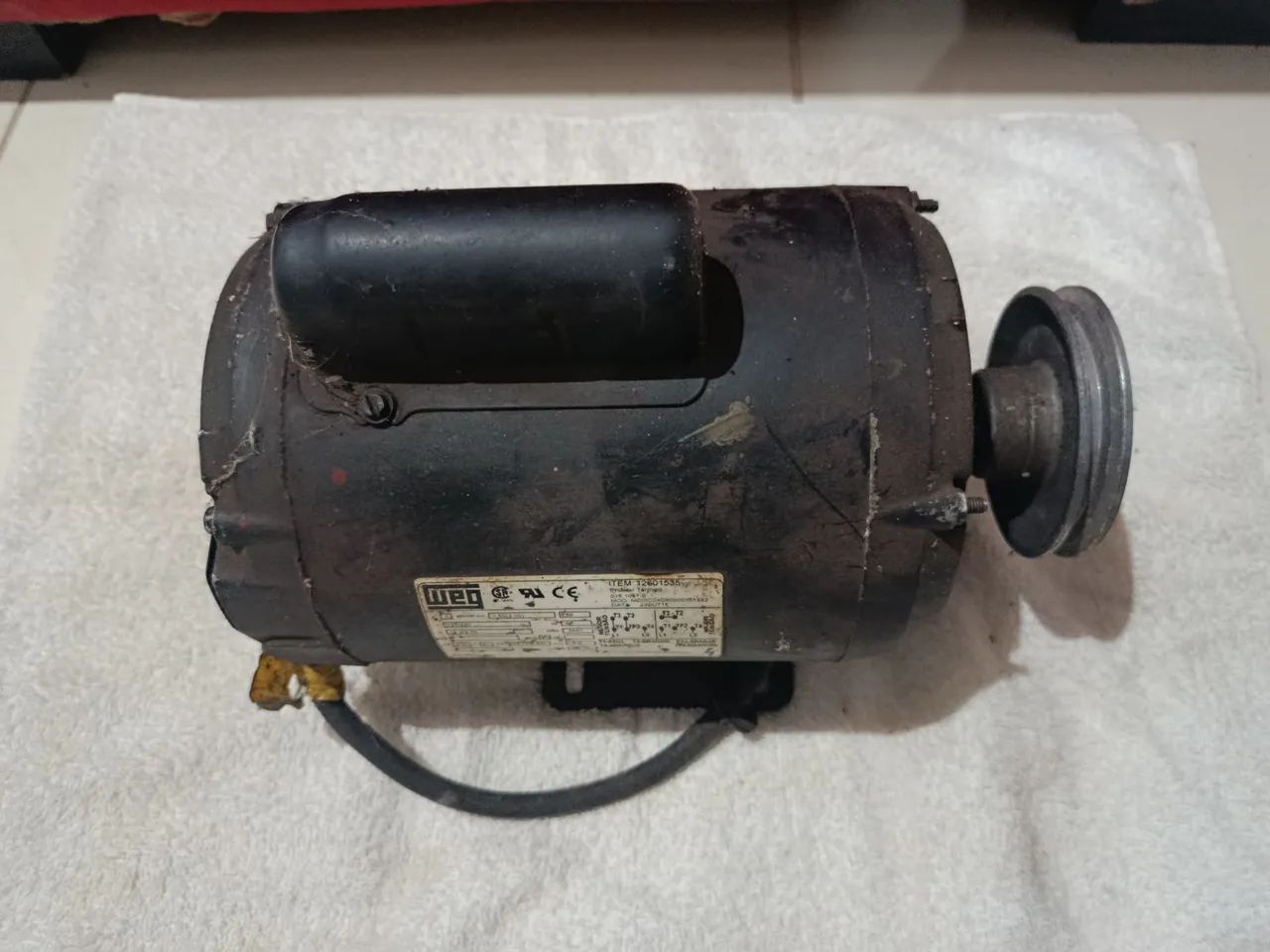 MOTOR ELÉTRICO WEG MONOFÁSICO  - Foto 2