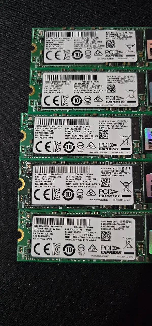 NVMe SSD 256gb 