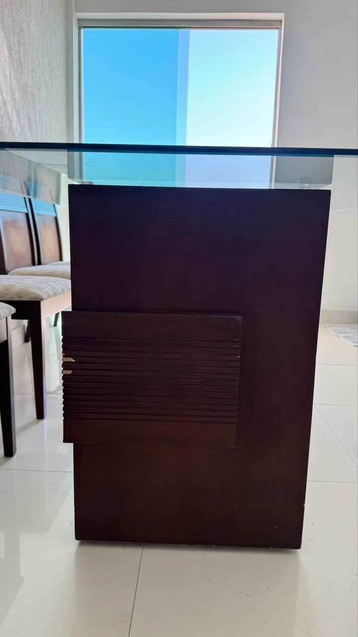 Mesa de jantar 6 lugares + 5 cadeiras de cortesia - Foto 4