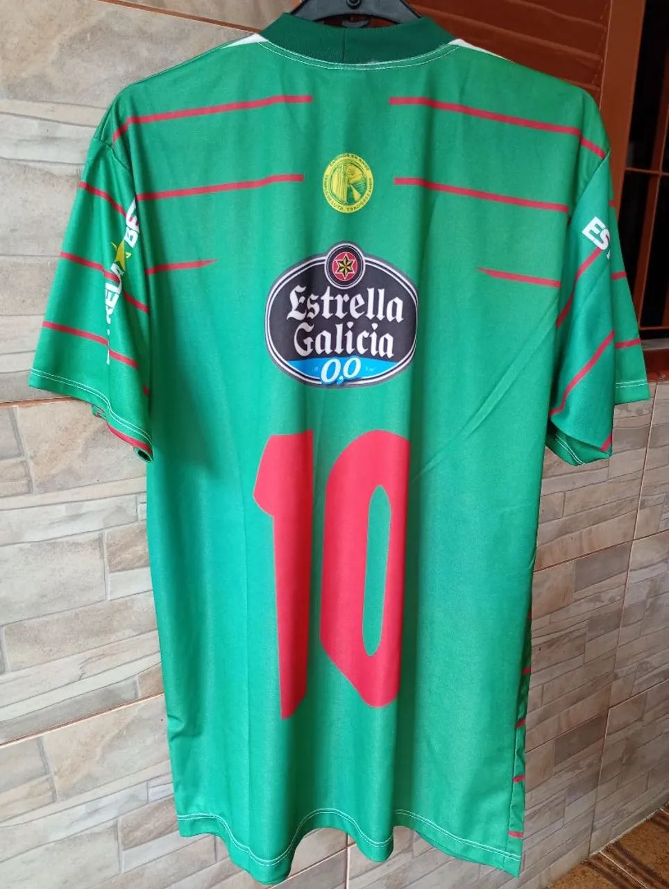 Camisa da Portuguesa na cor verde - Foto 3