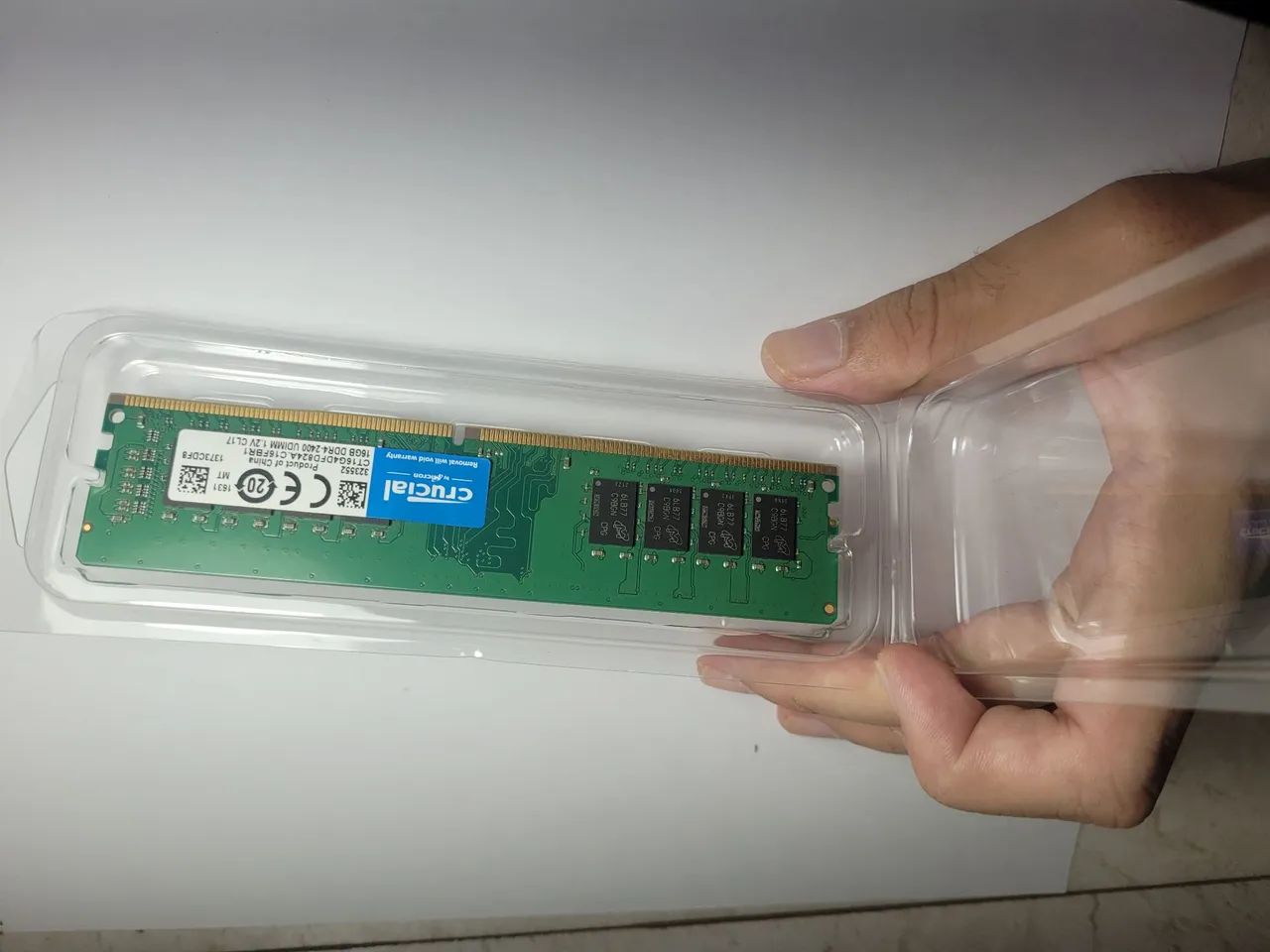 Memória RAM Crucial 16gb DDR4 2400hz - Foto 2