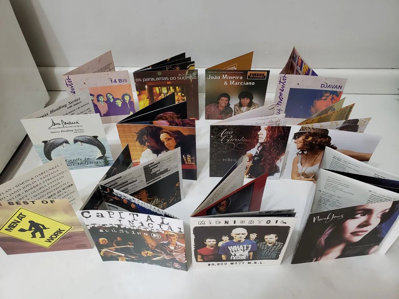 Capas CD e Encartes Originais: Lote com 12 títulos - Leia!