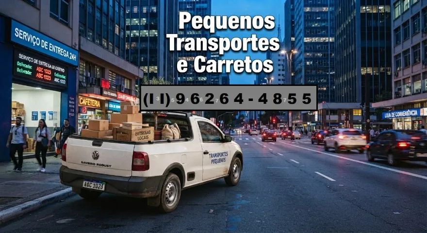 Pequenos carretos e mudanças 