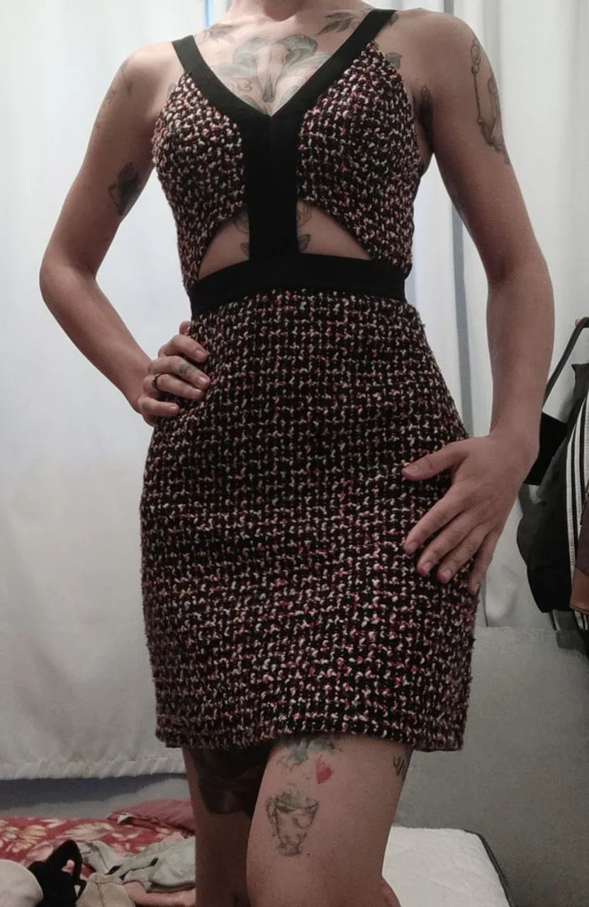 Vestido Tricot Colcci 