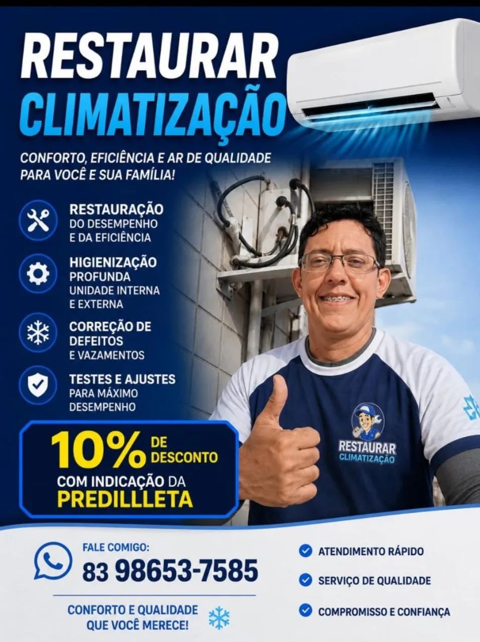 Técnico em climatização (Ar Condicionado)