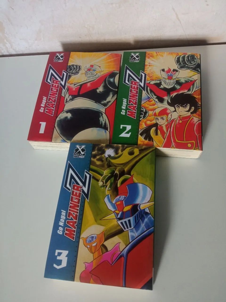Mazinger Z - Mangá COMPLETO (3 VOLUMES)