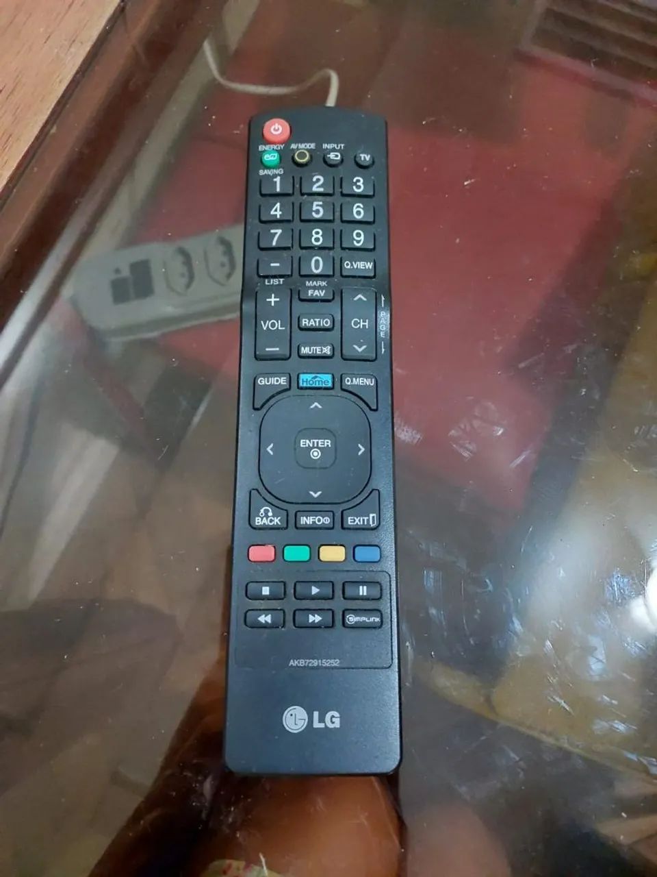 Controle de tv LG