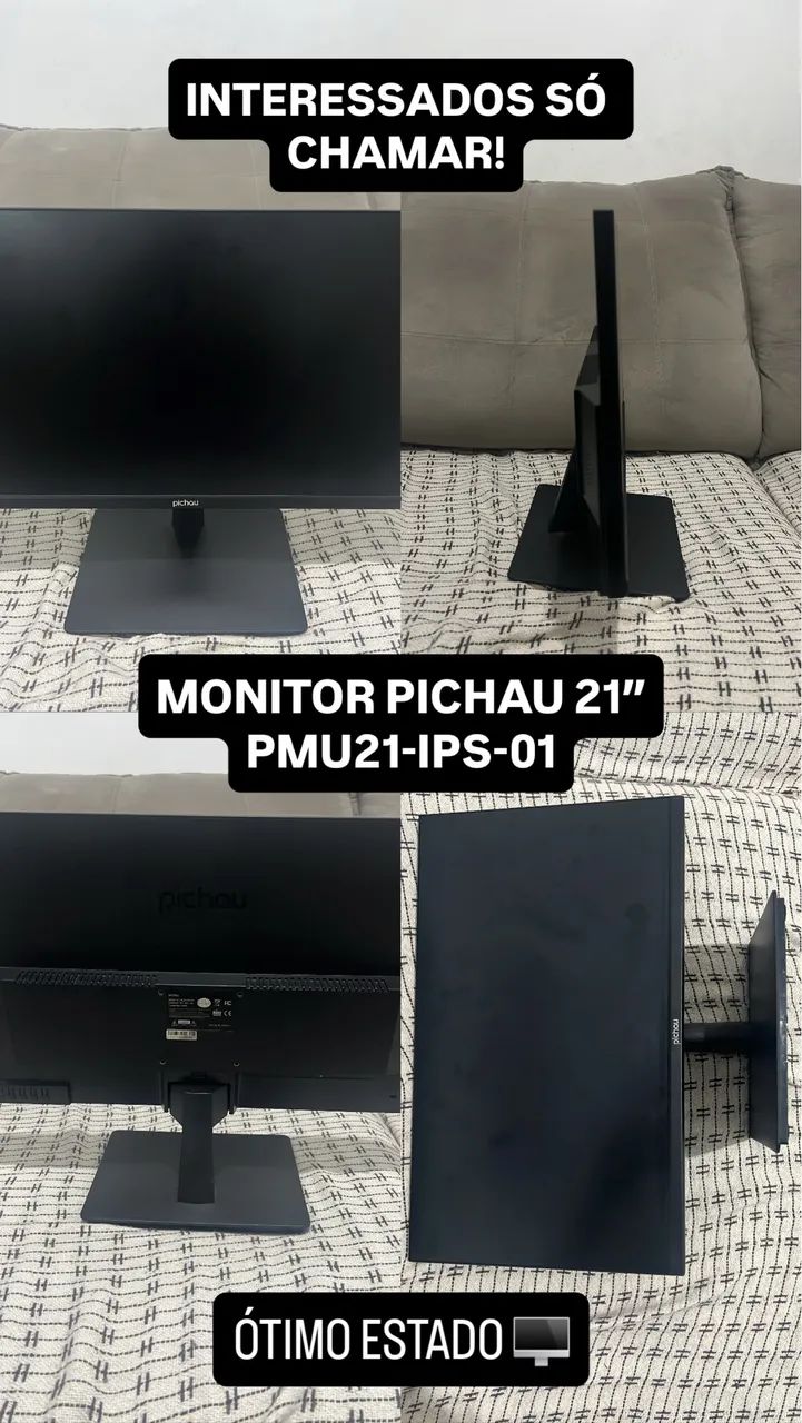 MONITOR GAMER PICHAU 21?