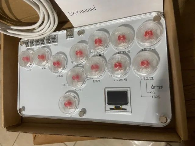 RGB Arcade Hitbox Teclado  - Foto 3