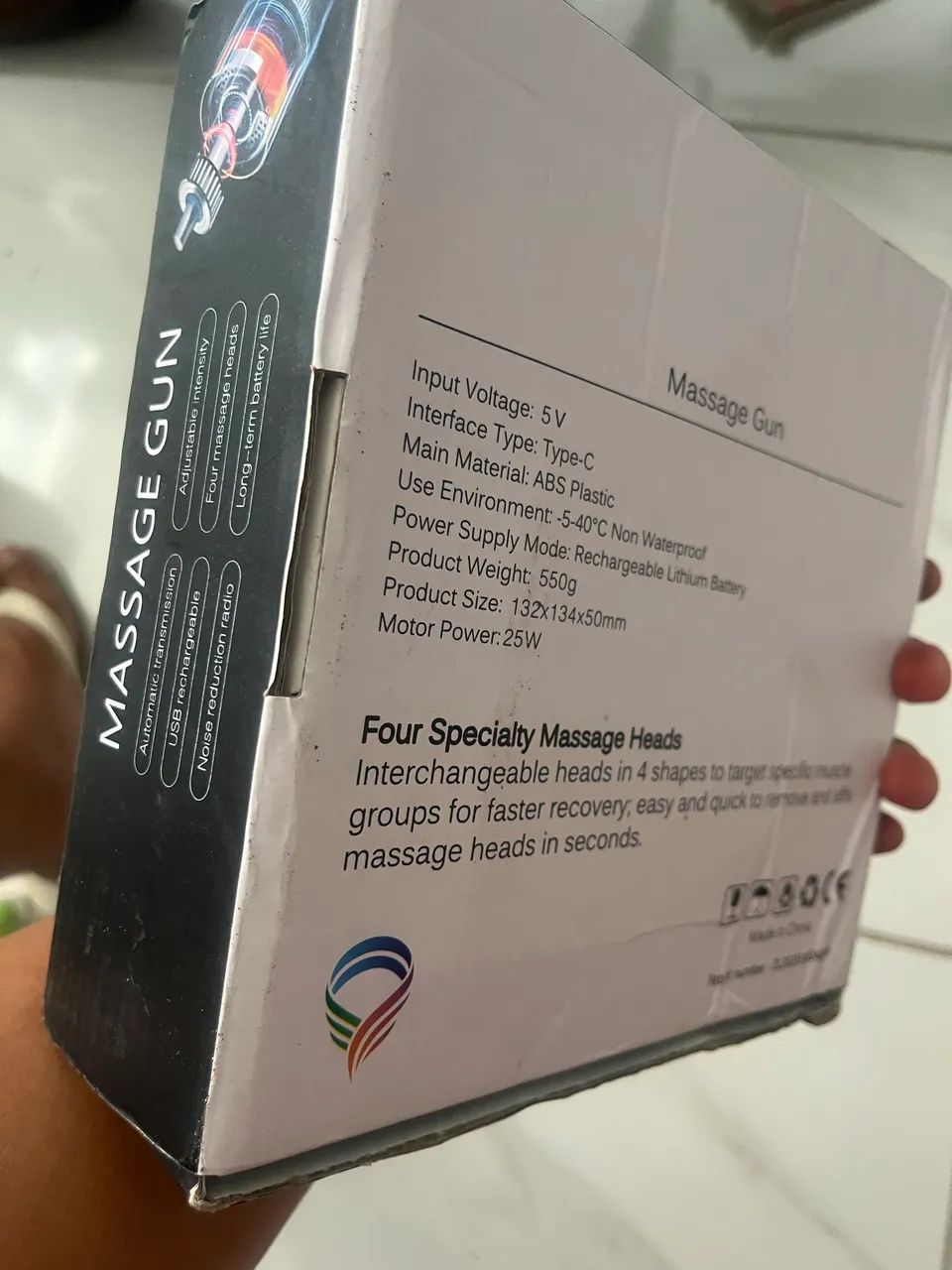 Massageador Pistola Elétrica Profissional Muscular Portátil - Foto 3