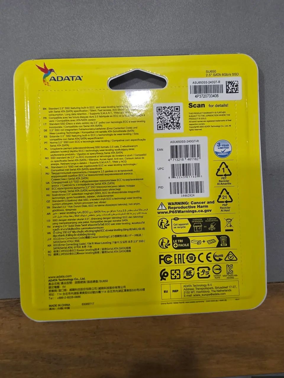 HD SSD ADATA 240 GB - Foto 2