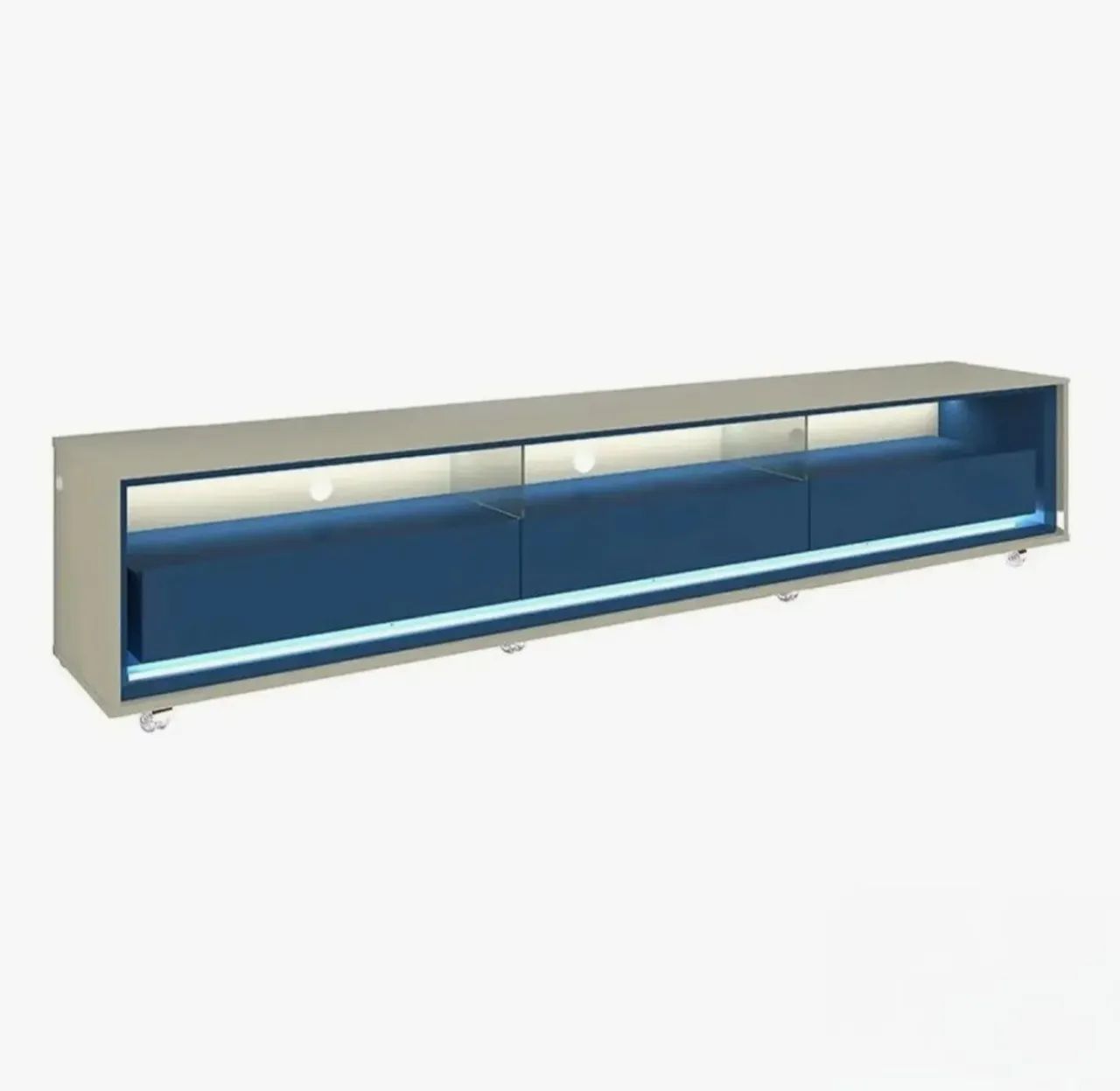 Rack para TV até 85 polegadas com rodízios