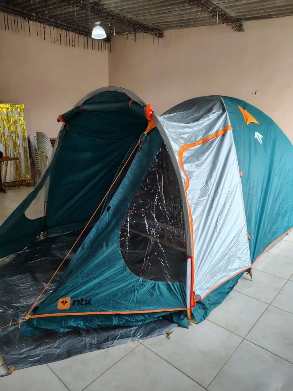 Barraca Indy Gt 5/6 Pessoas Sobreteto Tela Antifungo Avance - Foto 4