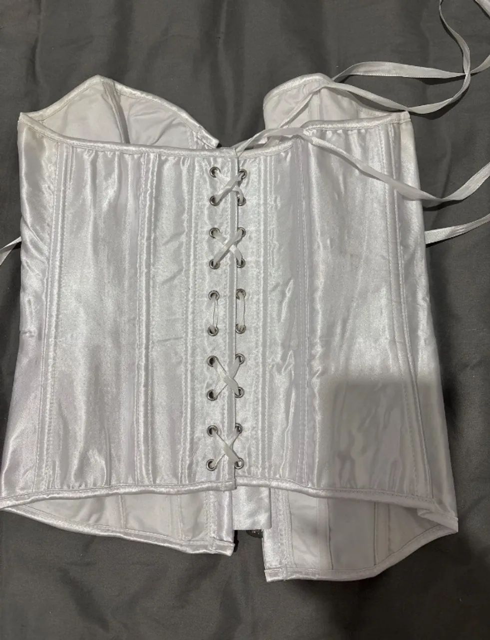 Corset Espartilho Branco - Foto 2