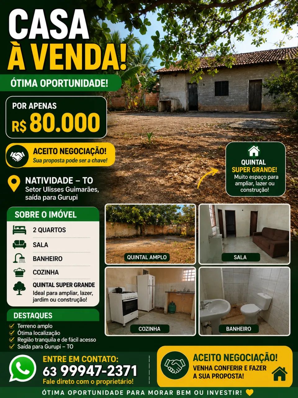 Aberto a negociação,pra venda rápido 