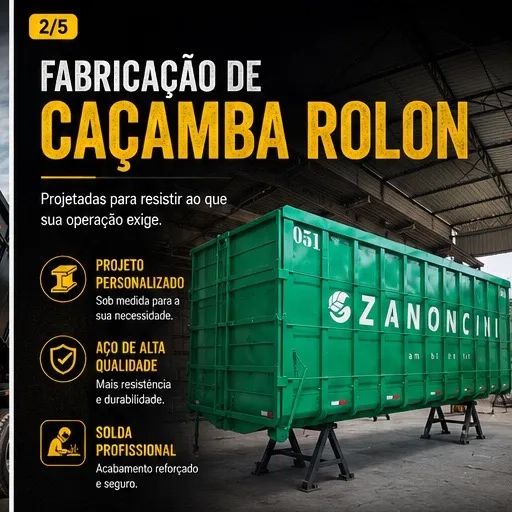 Caçamba Rollon - Foto 2