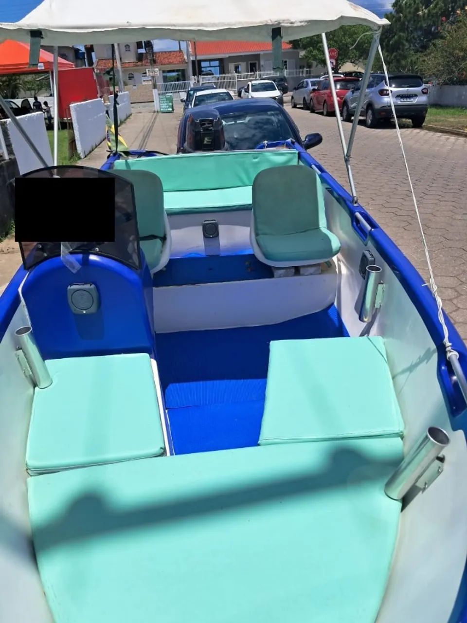 LANCHA CASCO DUPLO MOTOR EVINRUDE 25  - Foto 3