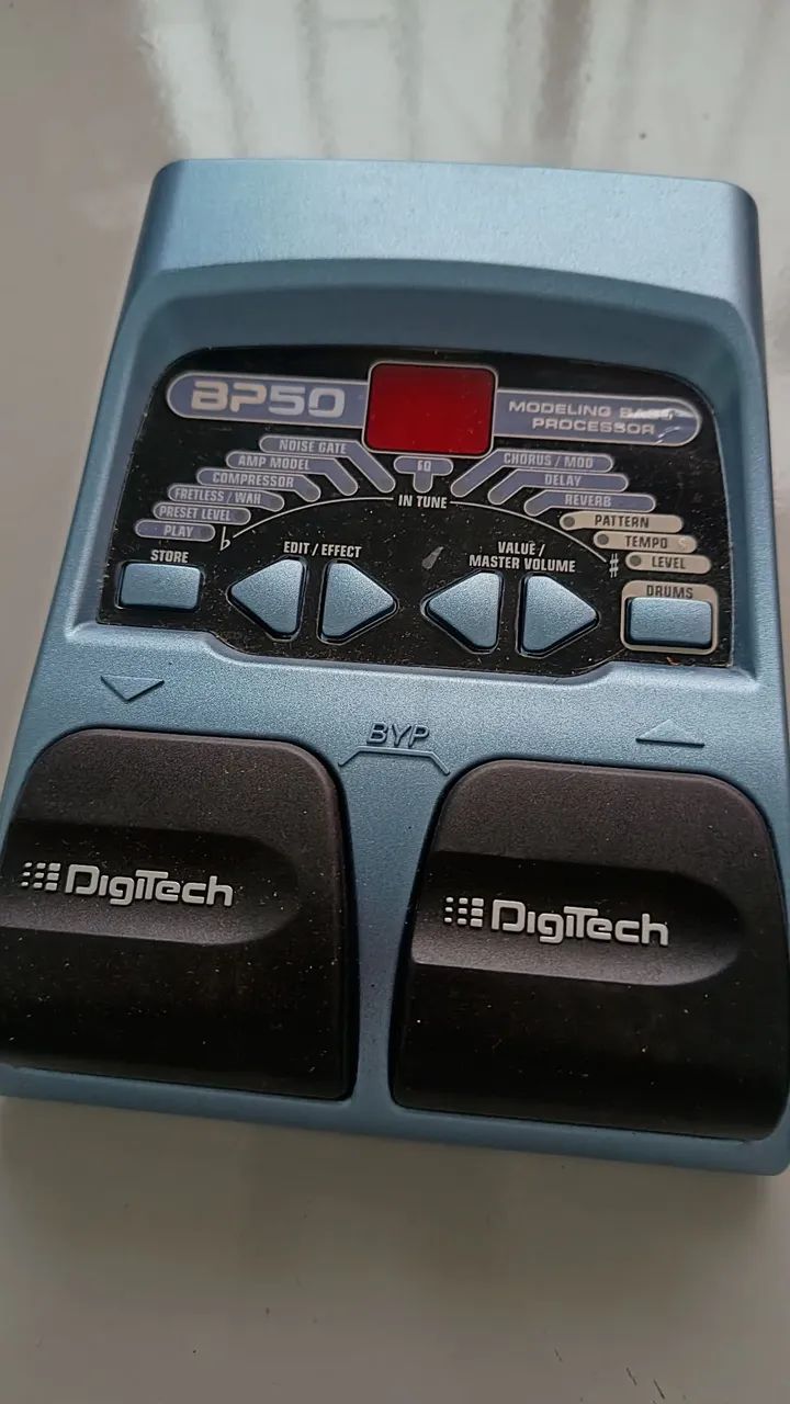 Pedal Baixo DigiTech BP50 Modeling Bass Processor - Foto 2