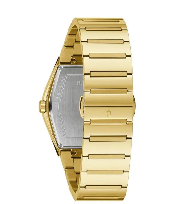 Relógio Masculino Bulova Gemini dourado 97A164 - Foto 2