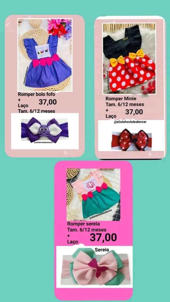 Romper temático bebê  - Foto 3