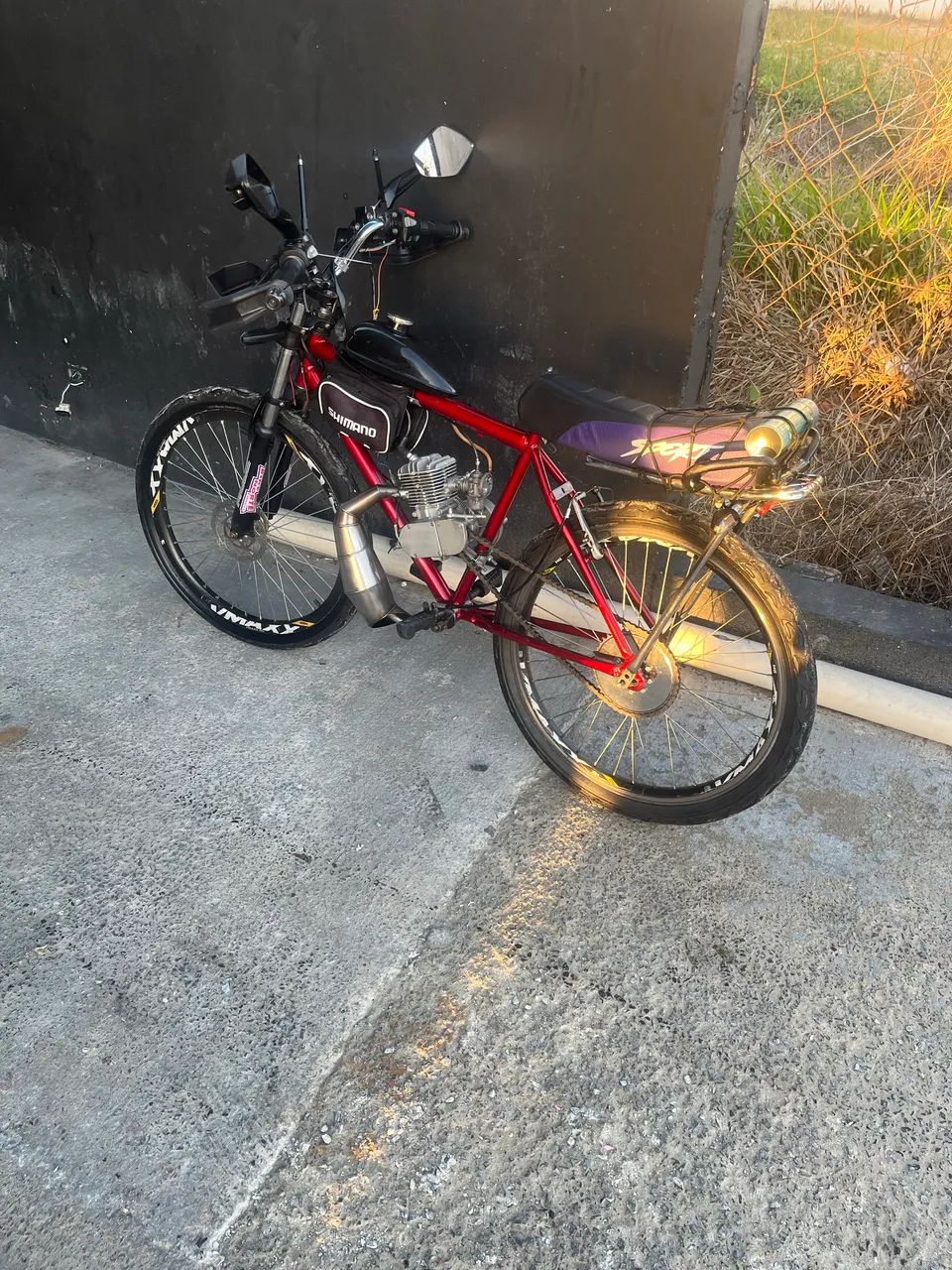 Bicicleta motorizada 80cc - Foto 3