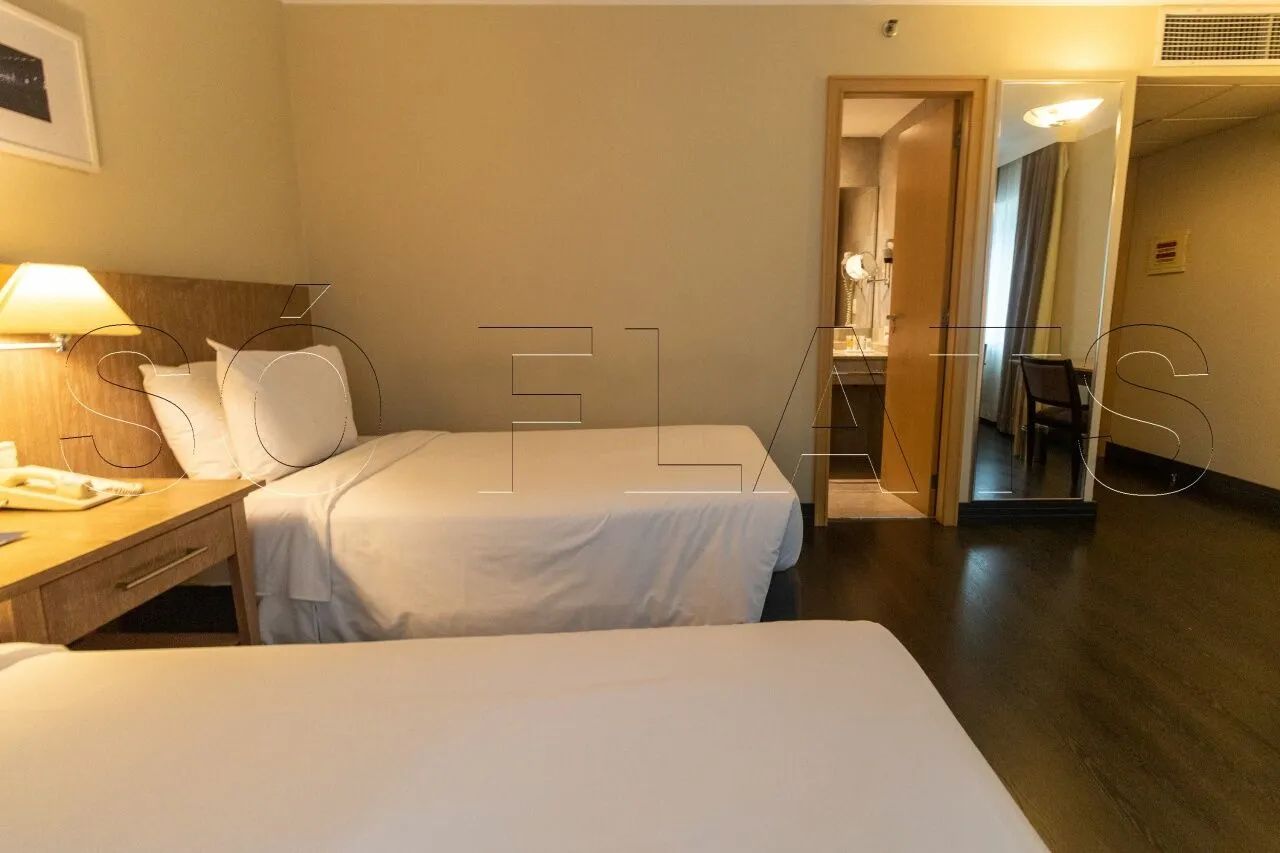 Flat no Radisson Berrini para locação com 29m² e 1 dormitório e 1 vaga de garagem. - Foto 4