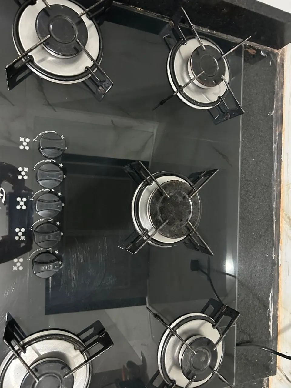 Pia mármore+ fogão cok top + torneira  - Foto 5