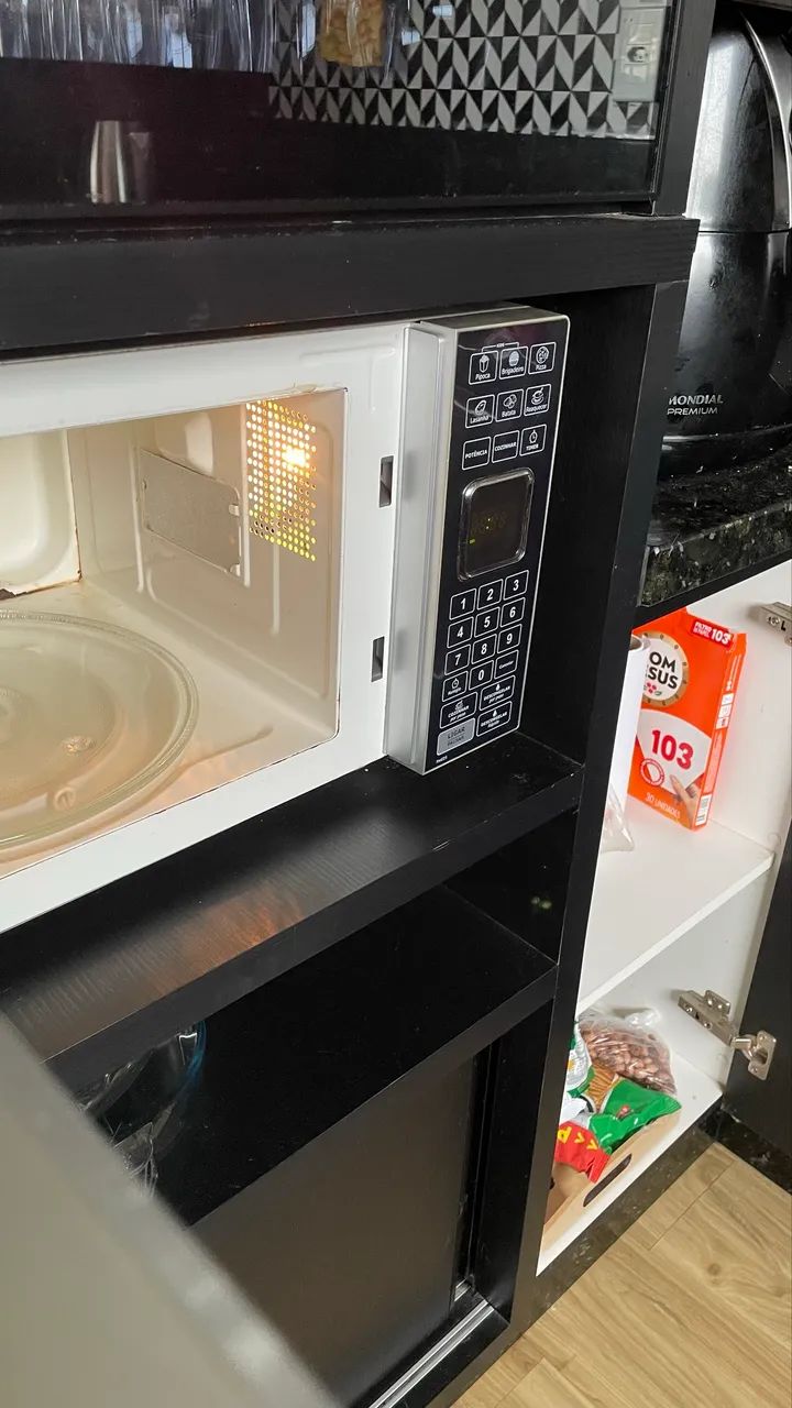 Vendo Microondas em Perfeito Funcionamento - Foto 4