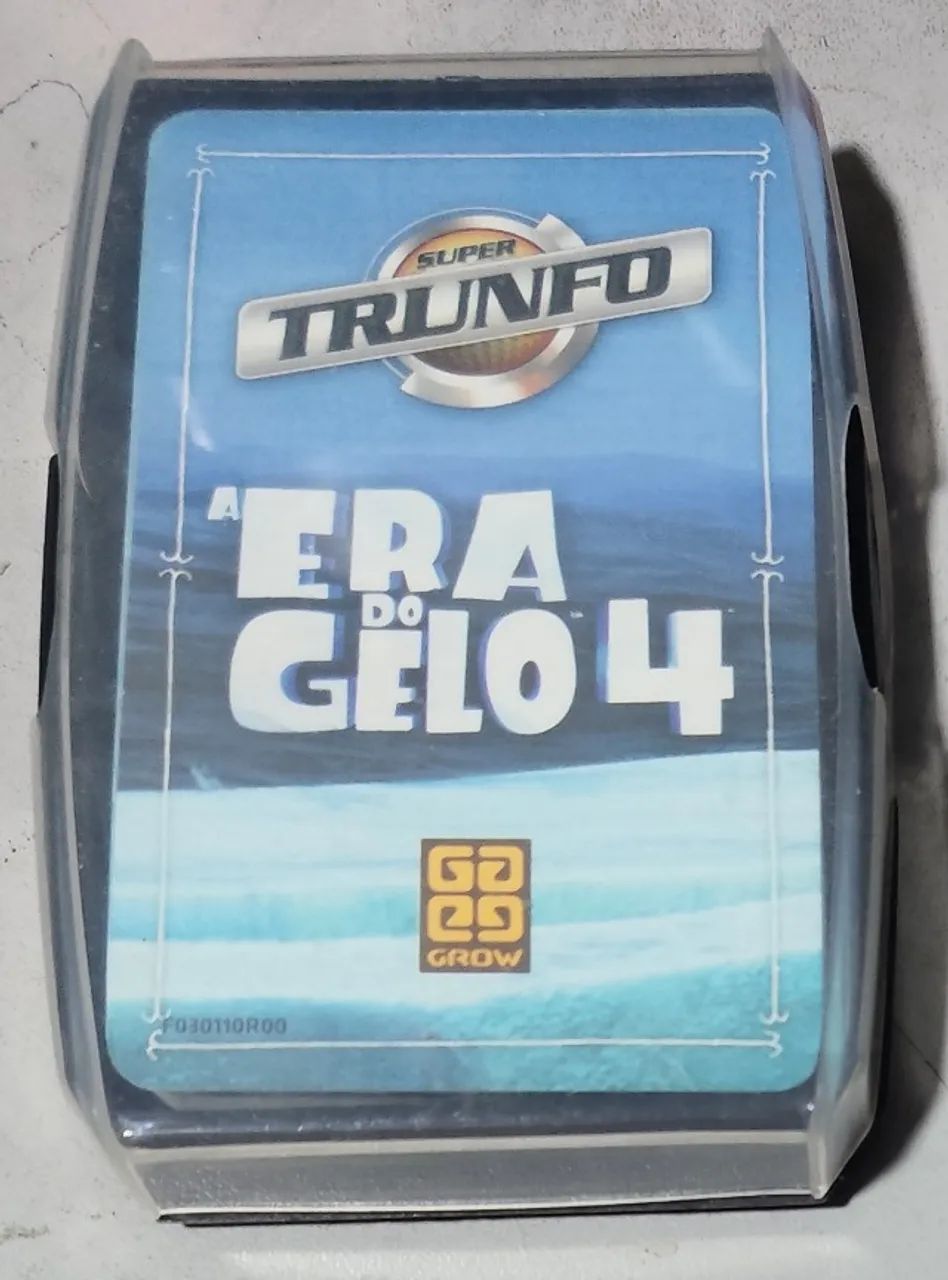 Super Trunfo A Era Do Gelo 4 Completo Coleção Rara Seminovo