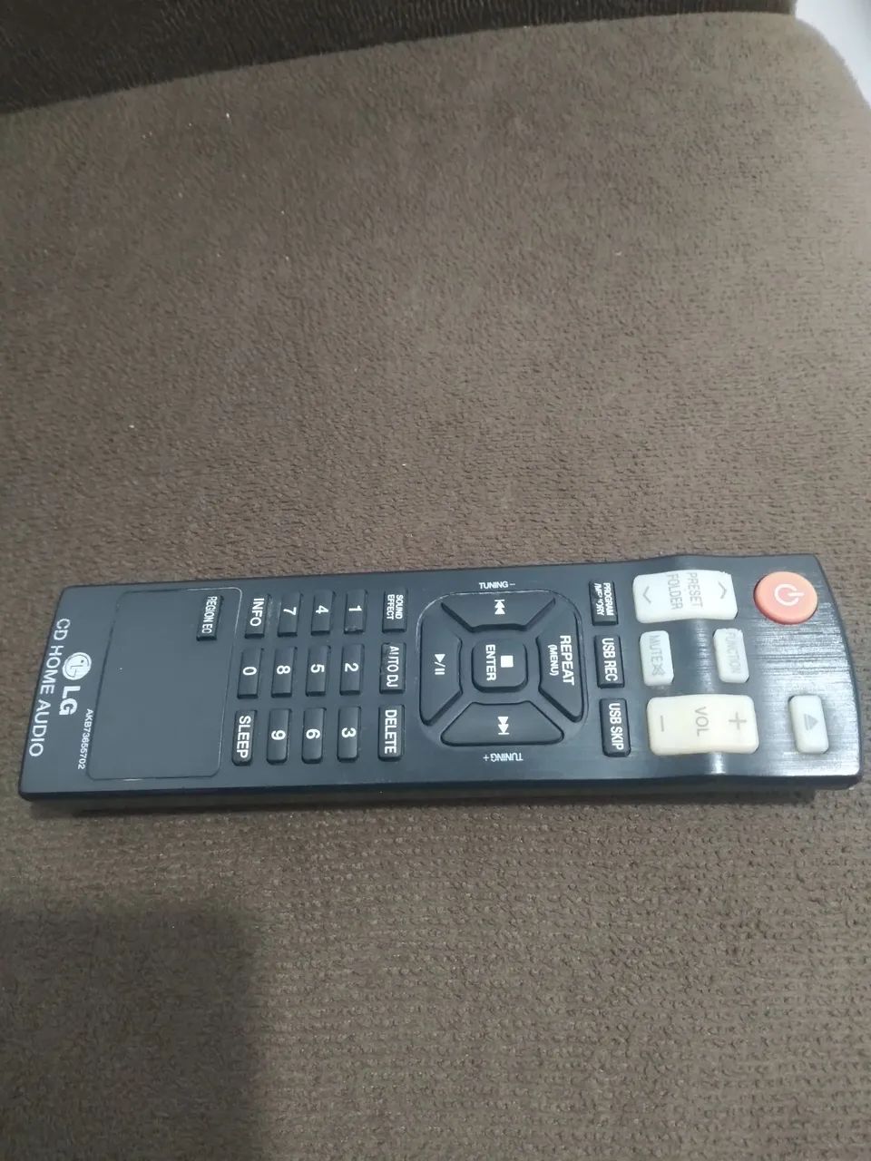 Controle mini system LG original funcionando perfeitamente  - Foto 3
