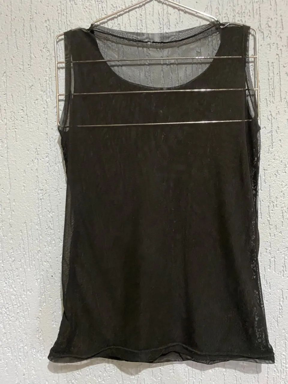 Blusinha de Tule Rendada  - Foto 5