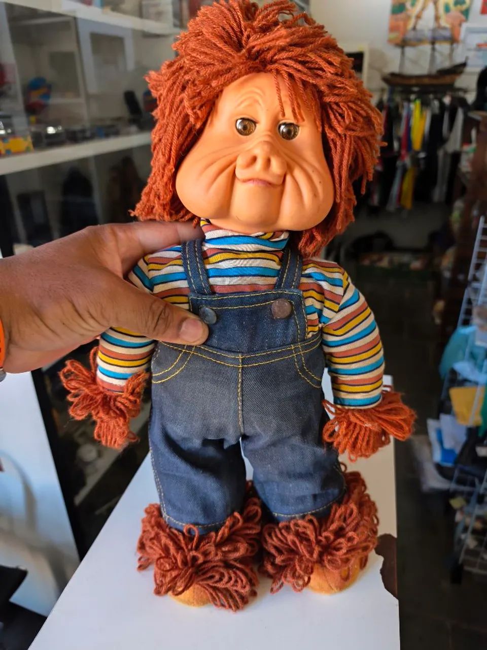 Boneco fofão anos 80 Médio estrela  - Foto 2