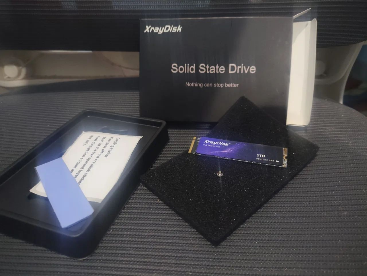 NVME XrayDisk 1TB M.2 NVMe PCIe Gen 4x4 - Armazenamento - Jorge