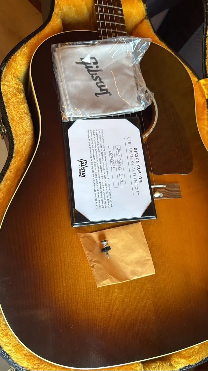 Violão Gibson banner 1442 custom shop  - Foto 5
