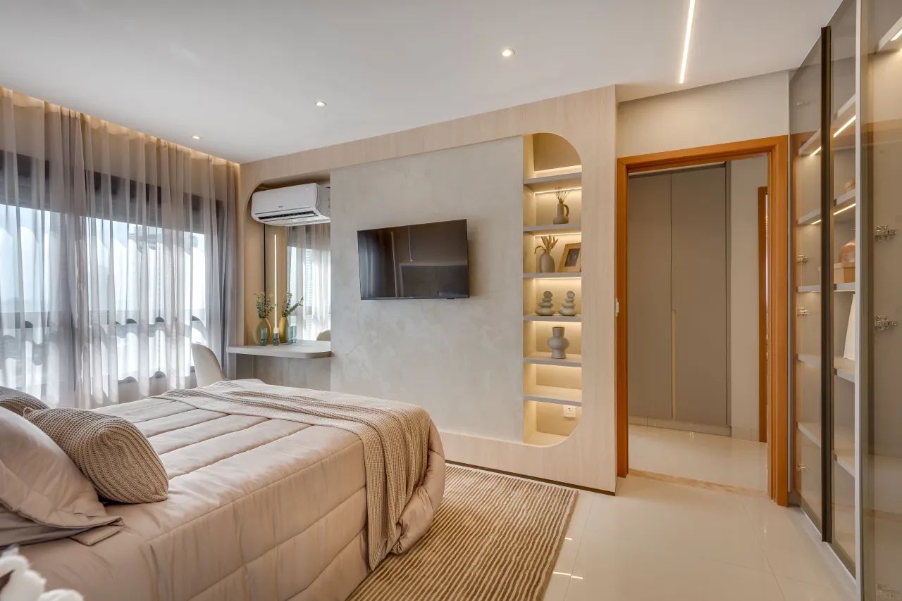 Apartamento para venda com 116 metros quadrados com 3 quartos em Setor Marista - Goiânia - - Foto 9