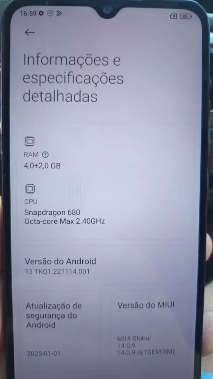 Redmi com câmera de 50 Mega Pixel  - Foto 3