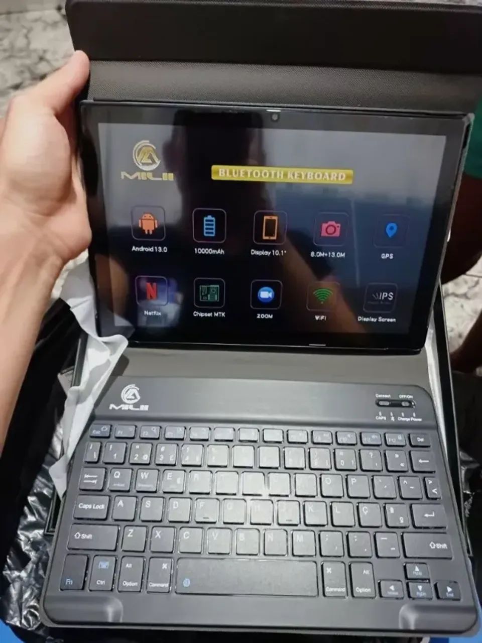 Tablet Pc Mil10 Android 13 256gb Memória 6gb Ram10 Polegadas Tablet Pc Milli UNIFY - Foto 2