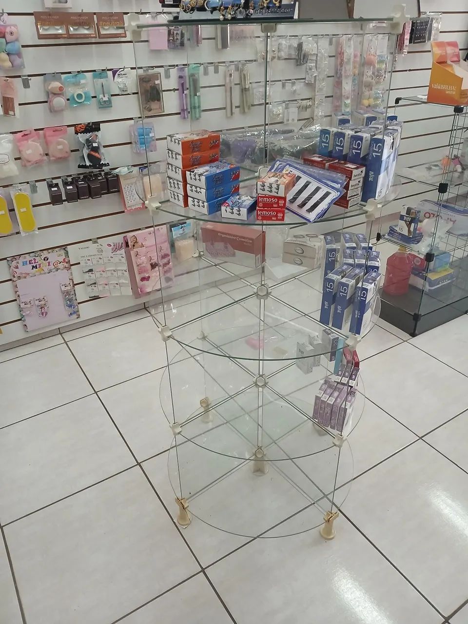 Prateleira Gondola de Vidro Central - Foto 2