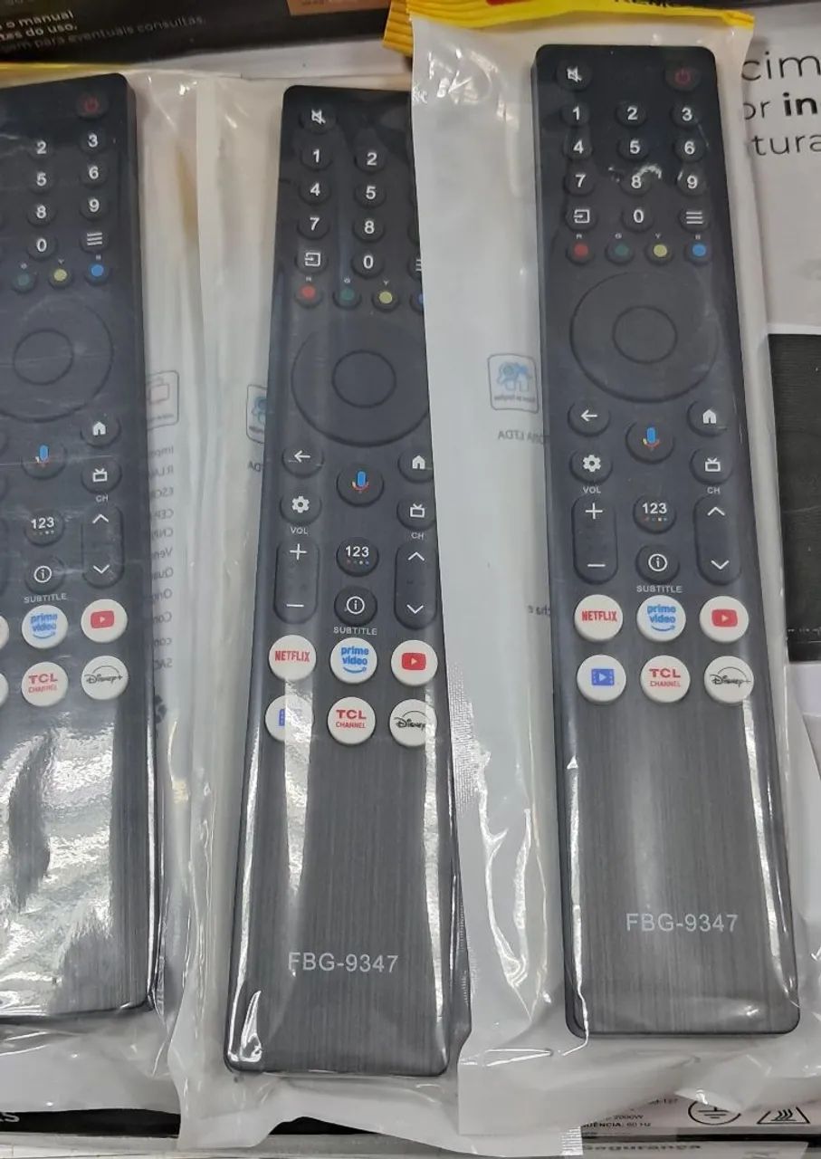 Controle remoto para tv semp e tcl  4k