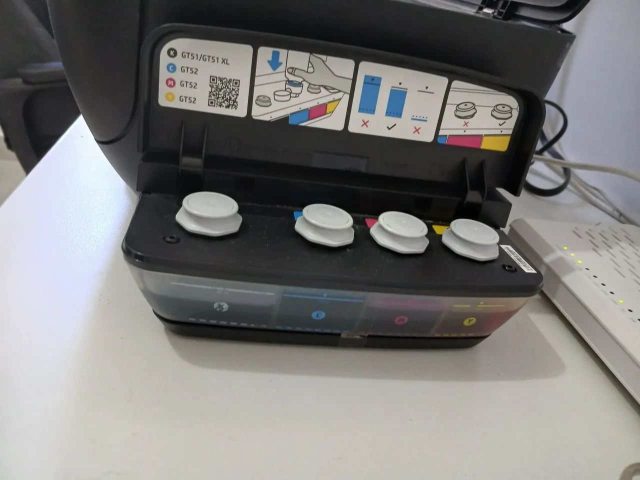 Impressora HP INK TANK WIRELESS 416 - Foto 4