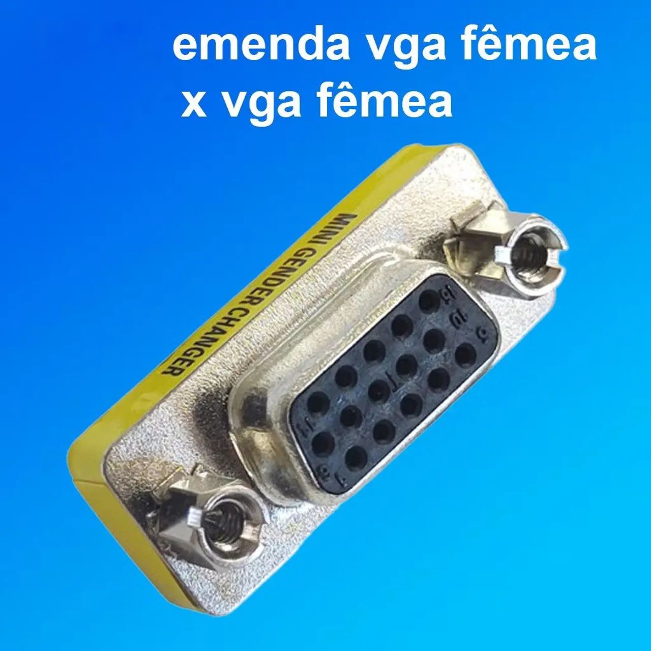 Emenda VGA 15 pinos (Nova) - Foto 2