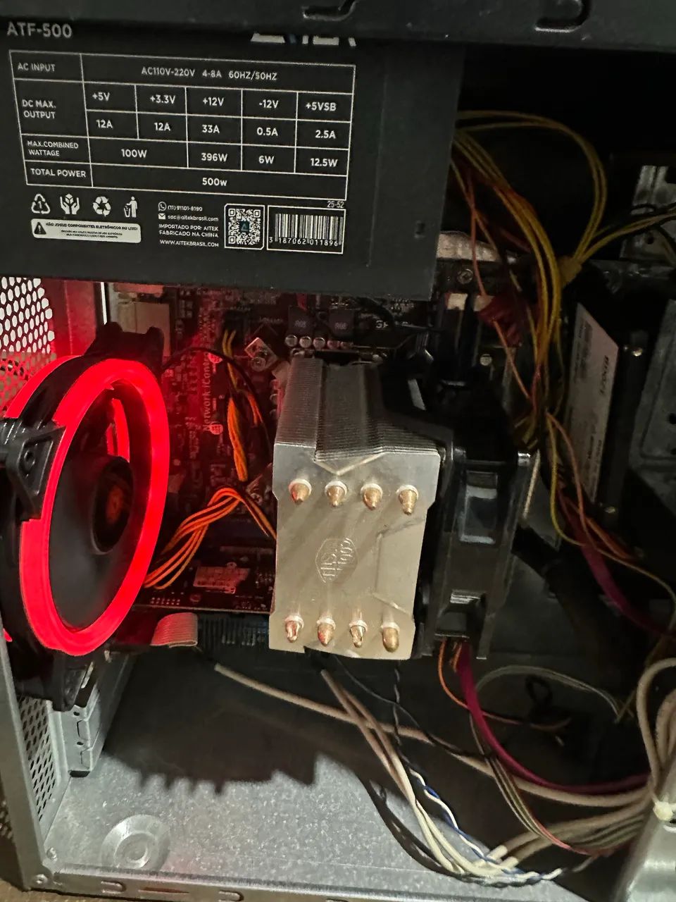 I3 terceira placa e processador com 8 gb 