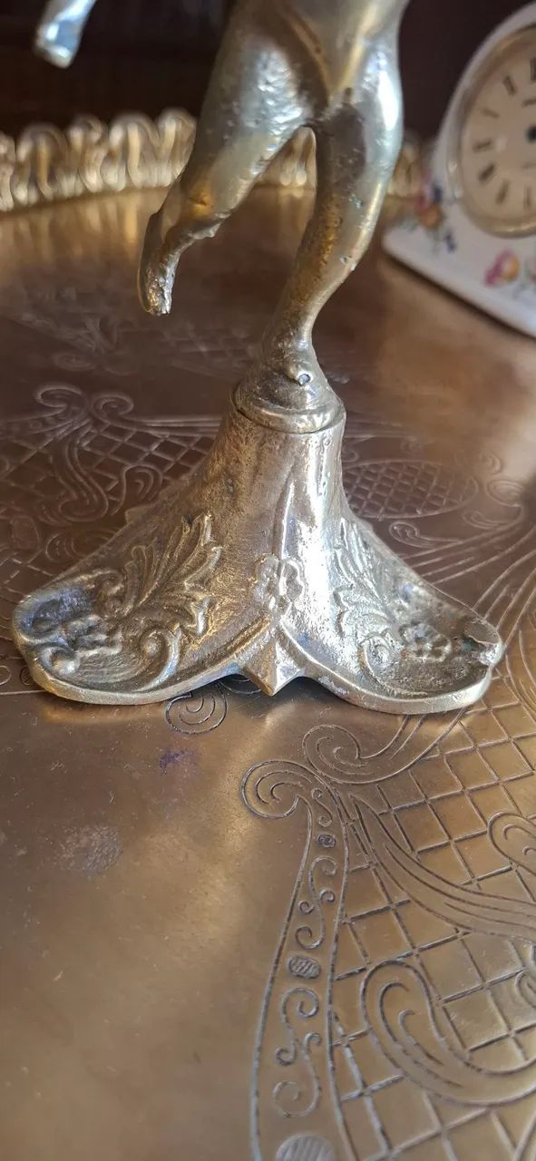 Castiçal bronze - Foto 2