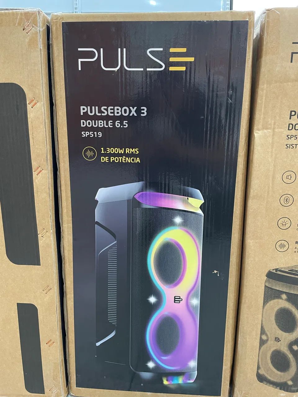Caixa de som pulsebox 3 - 1300W - Foto 2