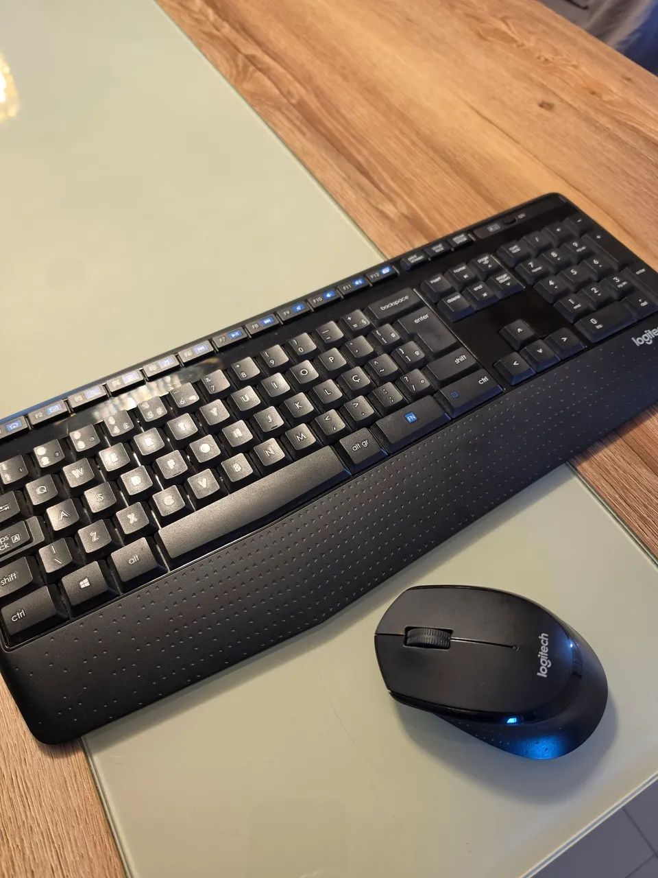 Combo Mouse e Teclado Sem Fio Logitech MK345